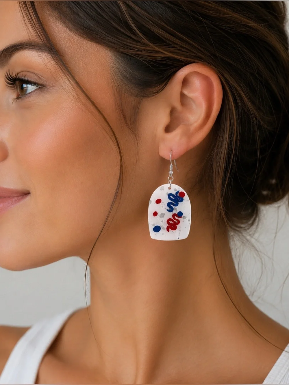 Colorful Abstract Earrings